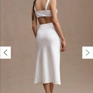 Sachin & Babi Sierra Satin Midi Dress